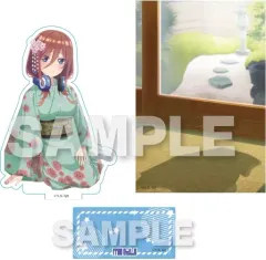 【中古】アクリルスタンド・アクリルパネル 中野三玖 背景付きアクリルスタンド Vol.2 「五等分の花嫁∬」