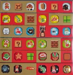非売品 スーパーマリオ25周年 缶バッチセット - メルカリ