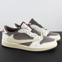 NIKE aj1 ホワイトブラウンモカバーブ