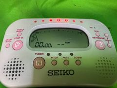SEIKO　セイコー チューナー メトロノーム　ストップウォッチ機能付き@Y@2