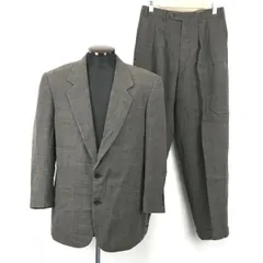 K OF KRIZIA/クリッツィア【メンズL-XL/44R/グレー】上下セットアップ/秋冬シングルスーツ/総裏地◆BG349<sale>
