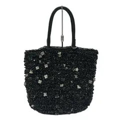 美品　ANTEPRIMA アンテプリマ　ワイヤーバッグ ブラック　トートバッグ ANTEPRIMA - アンテプリマ トートバッグ ブラック ANTEPRIMA