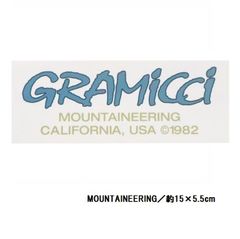 GRAMICCI ステッカー GAC-006 MOUNTAINEERING