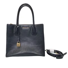 ♪2948 MICHAEL KORS マイケルコース ショルダーバッグ マーサー ミディアム 黒 中古