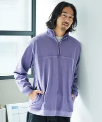 新品 未使用 JIGGYS SHOP(ジギーズショップ)フェードスタンドZIPロンT 217738 ブルーのサムネイル