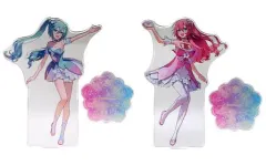 【中古】雑貨 全2種セット プラチナムザッカビッグクリアスタンド“初音ミク＆巡音ルカ” 「VOCALOID」