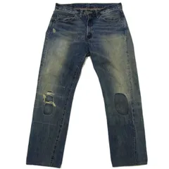 ☆LEVI'S VINTAGE CLOTHING リーバイス 501ZXX デニムパンツ ジーンズ 赤耳 セルビッチデニム ビッグE メンズ ダメージリペア加工