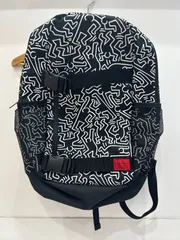 ザム様✨コーチ キースヘリング コラボ リュック レザー 黒 内側総柄 ザム様✨コーチ キースヘリング コラボ リュック レザー 黒 内側