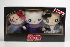 2019ハロウィン USJ限定 ハローキティ・チャッキー ミミィ・ティファニー  ダニエル・グレン チャイルド・プレイ ぬいぐるみセット