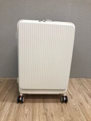 スーツケース　Mサイズ　ホワイト　キャリーバック　キャリーケース　SC178-24-WH-xc156
