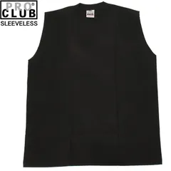 訳あり PRO CLUB SLEEVELESS HEAVYWEIGHT プロクラブ ノースリーブ ヘビーウェイト メンズ大きいサイズ 無地ノースリーブ 訳あり プロクラブ ヘビーウェイト ノースリーブ 大きいサイズ 無地 ノースリーブ ブラック ホワイト 新品