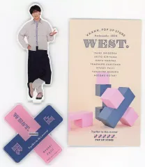 【中古】雑貨 [台紙付き] 藤井流星(WEST.) アクリルスタンド アンバサダーグッズ2024 「×××××.POP UP STORE」