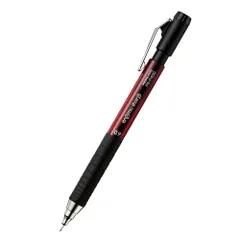 (送料込)コクヨ シャープペン 鉛筆シャープ TypeM ラバーグリップ 0.9mm 赤 PS-P400R-1P