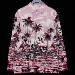 新品 Casablanca 長袖シャツ シルク100% イタリア製 正規品 L - メルカリ