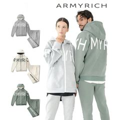 ARMYRICH アーミーリッチ セットアップ サガラ刺繍 メンズ ジャージ 上下セット スポーツ トレーニング ジム ルームウェア 部屋着