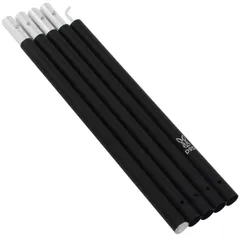 【特売】DOD(ディーオーディー) ビッグタープポール 250cm アルミ 収納袋 太さ28mm 【ブラック/レッド】 XP5-507K / XP5-507Rのサムネイル