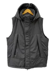 BAYFLOW (ベイフロー) ミリタリー中綿ベスト ダウンベスト フード付き BM2310GC01 4 グレー メンズ/078