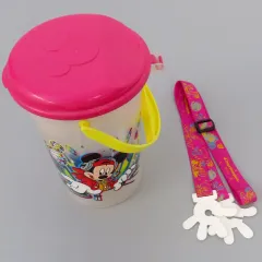 【中古】食器 集合 ポップコーンバケット 「Club Disney スーパーダンシン・マニア」 東京ディズニーランド限定