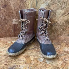USED USA製 L.L.BEAN 筆記体 ヴィンテージ  ハンティング ブーツ MADE IN USAのサムネイル
