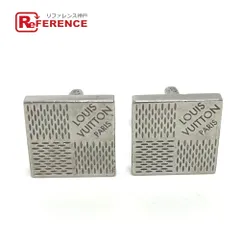 ルイ・ヴィトン カフリンクス ダミエ Louis Vuitton 未使用に近い LOUIS VUITTON - 未使用ルイヴィトンブトン ドゥ マンシェット