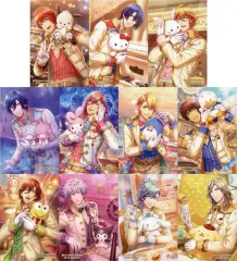 【中古】バッジ・ピンズ 全11種セット 「サンリオキャラクターズ×うたの☆プリンスさまっ♪ Shining Live トレーディング長方形缶バッジ 幸福を繋ぐ聖らかな歌Ver.」 ブロッコリーガールズショップ 2023春 in マルイグッズ