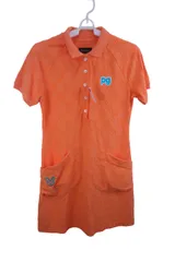 【超美品】PEARLY GATES(パーリーゲイツ) ワンピース オレンジうさぎ柄 レディース 0 055-0124400 ゴルフウェア 2303-0271 中古