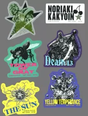 【中古】シール・ステッカー 花京院典明 ステッカーコレクション 「一番くじ ジョジョの奇妙な冒険 スターダストクルセイダース -STAND RUSH!-」 K賞