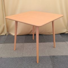 【中古】 TON 角テーブル ダイニングテーブル カフェテーブル スクエア 角 ダイニングテーブル カフェ テーブル スクエアテーブル 飲食店 コーヒーテーブル 正方形 四角 休憩室 ダイニング