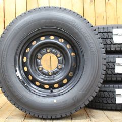 2024年製 ブリヂストン ブリザック VL10 新品 スタッドレスタイヤ 200系 ハイエース 純正 15インチ ホイール 195/80R15 107/105 4本SET