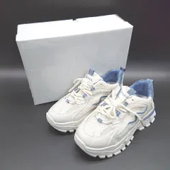 ◇ Shoes in Closet シューズインクロゼット 厚底　シンプル　紐調節 スニーカー サイズ3 ホワイト系 レディース E  【1303160002013】のサムネイル