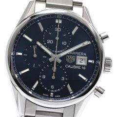 タグホイヤー TAG HEUER CBK2112-0 カレラ キャリバー16 クロノグラフ 自動巻き メンズ美品内箱付き_875439