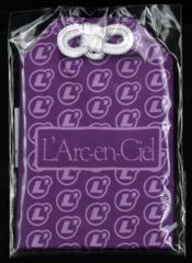 L'Arc〜en〜Ciel ラルくじリフレクターキーホルダー、ラバーバンドセット ラルク L'Arc~en~Ciel ラルくじ リフレクターキーホルダー 水色