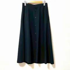 #anc トリココムデギャルソン tricot COMME des GARCONS スカート S 黒 ヴィンテージ ボタン シンプル ロング レディース [952853]のサムネイル