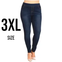 LAブランド JVINI ベーシックパンツ ストレッチパンツ スキニーパンツ デニムパンツ ジーンズ ジェギンス  3XLサイズ
