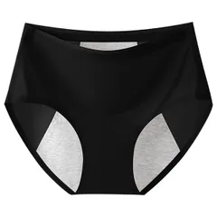 サニタリーショーツ シームレス 生理用パンツ 通気性 軽量 薄手 幅広防水布 さらさら 防水性 快適 蒸れにくい 昼用 夜用 多い日 大きいサイズ 黒 茶 rss-010