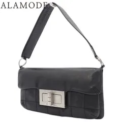 CHANEL(シャネル) 2.55 チョコバー ステッチ ショルダーバッグ ショルダーバッグ 肩掛け ハンドバッグ ラムスキン ブラック黒 メタルシルバー金具 レディース 40802139983【中古】【アラモード】