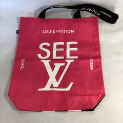 新品　非売品 SEE LV ルイヴィトン 来場者限定　トートバッグ　seelv 新品未使用】LOUIS VUITTON SEE LV 限定トートバッグ - メルカリ