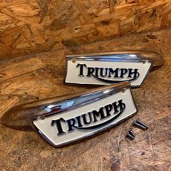 未開封美品】トライアンフ タンクエンブレム Triumph ボンネビル
