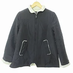 アーペーセー A.P.C. ナイロン ブルゾン ジャケット 裏地ボア ジップアップ S 黒 0213のサムネイル