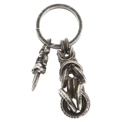 CHROME HEARTS (クロムハーツ) BOX B RING&No5 DGGR/ボックスBリング#5ダガーキーリング ウォレットチェーン キーホルダー シルバーのサムネイル