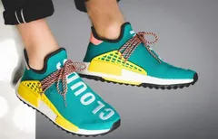 美品 adidas x PHARRELL WILLIAMS PW HUMAN RACE NMD TR アディダス ヒューマンレース トレイル ファレルウィリアムズ AC7188 US8.5 26.5cmのサムネイル