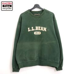 L.L.Bean 1912 ロゴ刺繍 スウェット グリーン ペルー製 - メルカリ