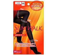 【お得な２個セット】スリムウォーク 美脚あったかタイツ なめらかタッチ：スリムあったか温ツボタイツ（季節品）