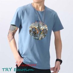 メンズ 半袖Tシャツ カットソー 黒Tシャツ 白Tシャツ Tシャツ 黒 カジュアル プリントTシャツ 春夏  vii4w996994