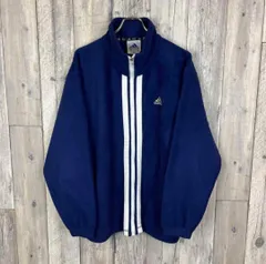 adidas アディダス フルジップ フリース ジャケット ジャージ L