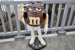 ビンテージ M&M'S エムアンドエムズ BROWN ブラウン ストアディスプレイ アメリカ インテリア アドキャラ