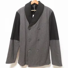 #wnc ブラックバレット バイ ニール バレット BLACKBARRETT by NEIL BARRETT ジャケット XL グレー 黒 ダブル 裏起毛 メンズ [935734]のサムネイル