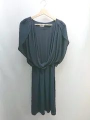 ◇ Pearls パールズ シンプル フォーマル マタニティドレス 妊婦 ロング ワンピース 表記なし ネイビー レディース E  【1307210015169】