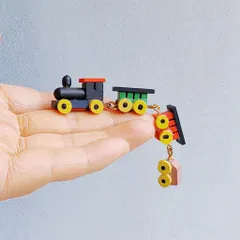 ドールハウス ミニチュア 雑貨 木のおもちゃ ドールハウス キット 電車 列車 材料 和風 1/12