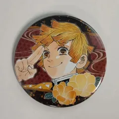 鬼滅の刃 我妻善逸 ジャンプショップ 原作絵 缶バッジ おまけ付き